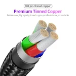 2.4A USB to Micro USB 180 Degree Rotating Elbow Charging Cable, 1.2m Micro USB, 2m Micro USB - Image 11