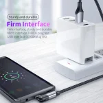 2.4A USB to Micro USB 180 Degree Rotating Elbow Charging Cable, 1.2m Micro USB, 2m Micro USB - Image 13