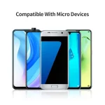 2.4A USB to Micro USB 180 Degree Rotating Elbow Charging Cable, 1.2m Micro USB, 2m Micro USB - Image 15