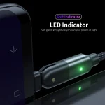 2.4A USB to Micro USB 180 Degree Rotating Elbow Charging Cable, 1.2m Micro USB, 2m Micro USB - Image 10