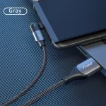 3A USB to USB-C / Type-C 180 Degree Rotating Elbow Charging Cable, 1.2m Type-C, 2m Type-C - Image 16