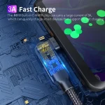 60W 3A USB-C / Type-C to Type-C 180 Degree Rotating Elbow Fast Charging Cable, 1.2m 60W PD, 2m 60W PD - Image 8