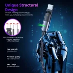 60W 3A USB-C / Type-C to Type-C 180 Degree Rotating Elbow Fast Charging Cable, 1.2m 60W PD, 2m 60W PD - Image 9