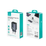 USAMS CC305 T66 45W Dual USB-C / Type-C GaN Fast Charger, EU Plug, CC305 - Image 12