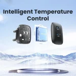 USAMS CC305 T66 45W Dual USB-C / Type-C GaN Fast Charger, EU Plug, CC305 - Image 8