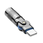 3A Digital Charge Adapter, Type-C Male to Micro USB Female - Image 2
