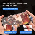 3A Metal 180 Rotating with Light Charge Adapter, Micro USB Male to Micro USB Female - Image 7