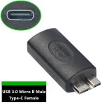 USB3.0 Mobile Hard Drive Computer Adapter, Type-C Female to Micro USB Male - Image 6