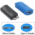 USB3.0 Mobile Hard Drive Computer Adapter, Type-C Female to Micro USB Male - Image 3