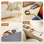 Momax Mag.Link Magnetic 60W USB-C / Type-C to USB-C / Type-C Data Cable, DC60 1m - Image 7