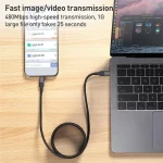 Momax Mag.Link Magnetic 240W USB-C / Type-C to USB-C / Type-C Data Cable, DC71 2m - Image 6