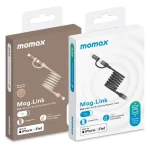 Momax Mag.Link Duo Magnetic 60W USB-C / Type-C to USB-C / Type-C / 8 Pin Data Cable, DC58 1m, DL58 60W 1m - Image 9