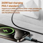 240W 40Gbps Type-C to Type-C Charge Adapter - Image 3