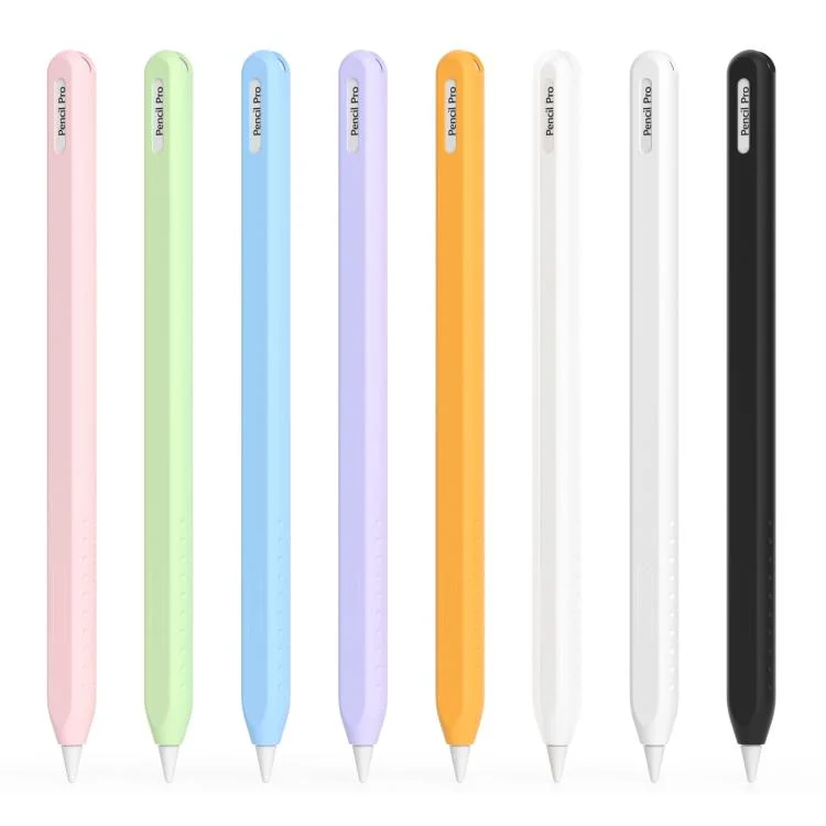 EDA0079219_B1.webp Integrated Anti-roll Silicone Protective Stylus Pen Case, For Apple Pencil 2 / Pro - Image 2