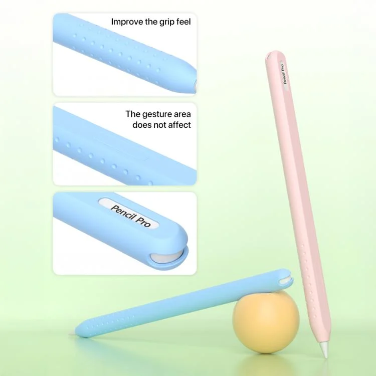 EDA0079219_B3.webp Integrated Anti-roll Silicone Protective Stylus Pen Case, For Apple Pencil 2 / Pro - Image 4