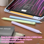 Integrated Anti-roll Silicone Protective Stylus Pen Case, For Apple Pencil 2 / Pro - Image 6