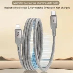 TOTU CB-13-PD 27W USB-C / Type-C to 8 Pin Magnetic Fast Charge Data Cable, 1m - Image 2