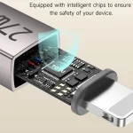 TOTU CB-13-PD 27W USB-C / Type-C to 8 Pin Magnetic Fast Charge Data Cable, 1m - Image 7