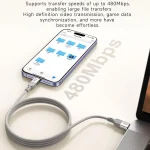 TOTU CB-13-PD 27W USB-C / Type-C to 8 Pin Magnetic Fast Charge Data Cable, 1m - Image 9