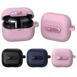 Starry Texture Lock Buckle Shockproof Earphones Case, For Samsung Galaxy Buds3 / Buds3 Pro - Image 2