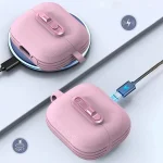 Starry Texture Lock Buckle Shockproof Earphones Case, For Samsung Galaxy Buds3 / Buds3 Pro - Image 3