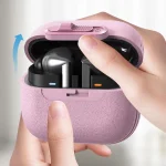 Starry Texture Lock Buckle Shockproof Earphones Case, For Samsung Galaxy Buds3 / Buds3 Pro - Image 5