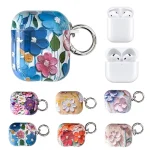 Oil Painting TPU Water Sticker Earphone Case, For AirPods 1 / 2 - Image 2