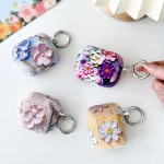 Oil Painting TPU Water Sticker Earphone Case, For AirPods 1 / 2 - Image 5