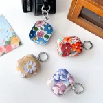 Oil Painting TPU Water Sticker Earphone Case, For AirPods 1 / 2 - Image 6