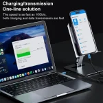 YCE-V292B 100W Type-C to Type-C with E-marker Full Function Data Cable, Length: 1.8m, YCE-V292B - Image 7