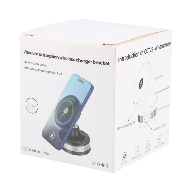 EDA007956601A_11.webp CCT29W 15W Suction Cup MagSafe Wireless Phone Charging Holder, CCT29W - Image 12