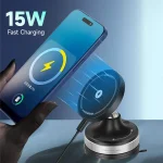 CCT29W 15W Suction Cup MagSafe Wireless Phone Charging Holder, CCT29W - Image 3