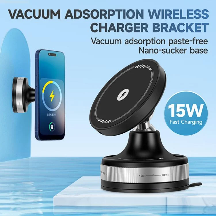 EDA007956601A_5.webp CCT29W 15W Suction Cup MagSafe Wireless Phone Charging Holder, CCT29W - Image 6