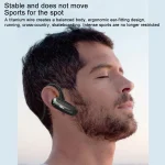 Hileo Hi70 Ear-Hook Sports Air Conduction Wireless Earphone - Image 5