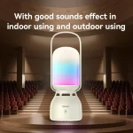 Yesido YSW26 Outdoor LED Light Wireless Bluetooth Speaker, YSW26 - Image 3
