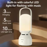 Yesido YSW26 Outdoor LED Light Wireless Bluetooth Speaker, YSW26 - Image 6