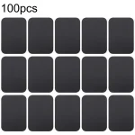 100pcs Metal Plate Magnetic Sheet for Phone Holder, Size: 4.5 x 6.5cm