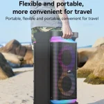 Yesido YSW29 Outdoor Ambient Light Digital Bluetooth Speaker with Microphone, YSW29 - Image 4