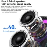 Yesido YSW29 Outdoor Ambient Light Digital Bluetooth Speaker with Microphone, YSW29 - Image 5