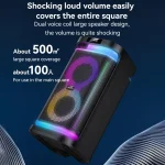 Yesido YSW29 Outdoor Ambient Light Digital Bluetooth Speaker with Microphone, YSW29 - Image 7