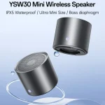 Yesido YSW30 3W IPX5 Waterproof Portable Zinc Alloy Bluetooth Speaker, YSW30 - Image 2