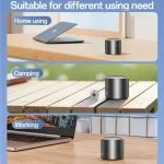 Yesido YSW30 3W IPX5 Waterproof Portable Zinc Alloy Bluetooth Speaker, YSW30 - Image 8