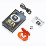 WK Beluga S11 Vukie OWS Clip-on Wireless Earphones with Smart Color Screen, S11 - Image 2