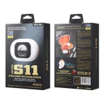 WK Beluga S11 Vukie OWS Clip-on Wireless Earphones with Smart Color Screen, S11 - Image 3