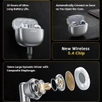 WK WS-19 Kinvoice Series Metal TWS Wireless Earbuds, WS-19 - Image 6