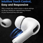 WK WS-26 Liton Series ANC+ENC Wireless Earbuds with Smart Color Screen, WS-26 - Image 9
