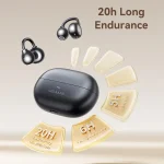 USAMS Echo R02 Clip-On Wireless Bluetooth Earphones - Image 8