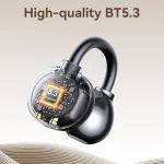 USAMS Echo R02 Clip-On Wireless Bluetooth Earphones - Image 9