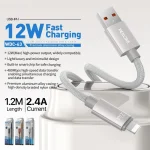 WK WDC-63i 12W USB to 8 Pin Fast Charging Data Cable, Length: 1.2m, WDC-63i - Image 4