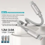 WK WDC-64 PD65W Type-C to Type-C Fast Charging Data Cable, Length: 1.2m, WDC-64 - Image 4